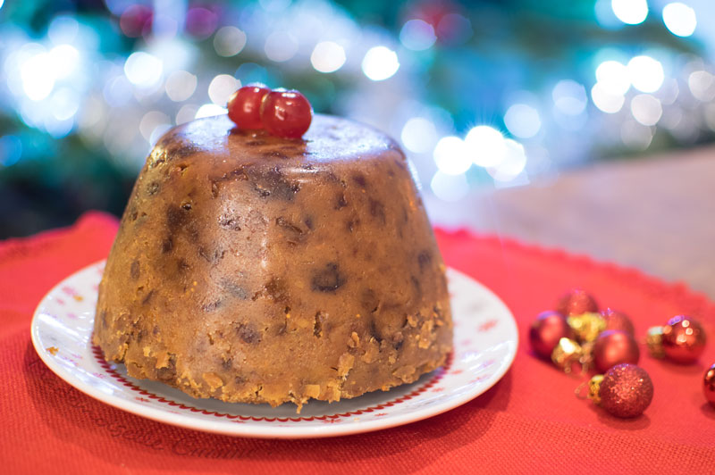 Christmas pudding (plum pudding) : la recette